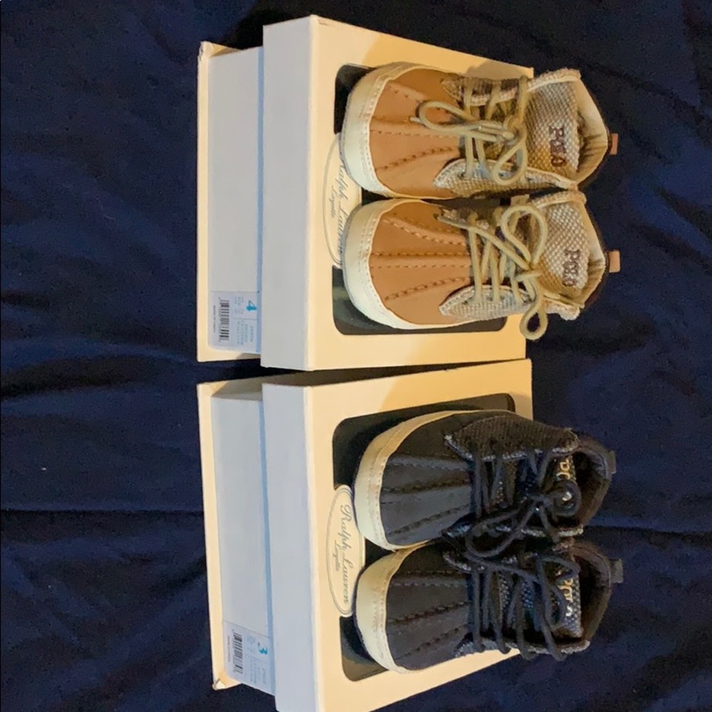Ralph Lauren polo soft bottom shoes